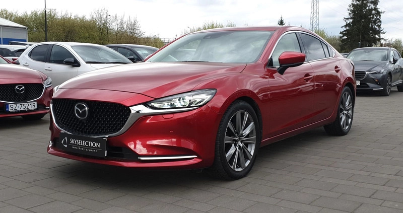 Mazda 6 cena 109900 przebieg: 92760, rok produkcji 2018 z Jeziorany małe 379